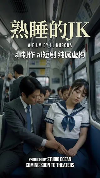 痴汉与熟睡JK
