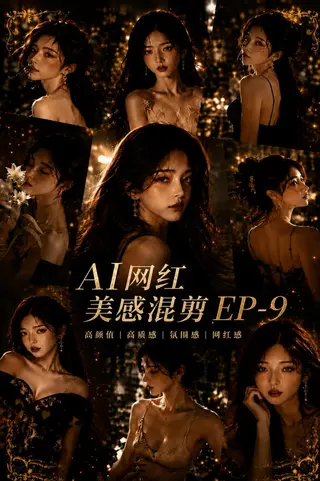 AI网红混剪EP9